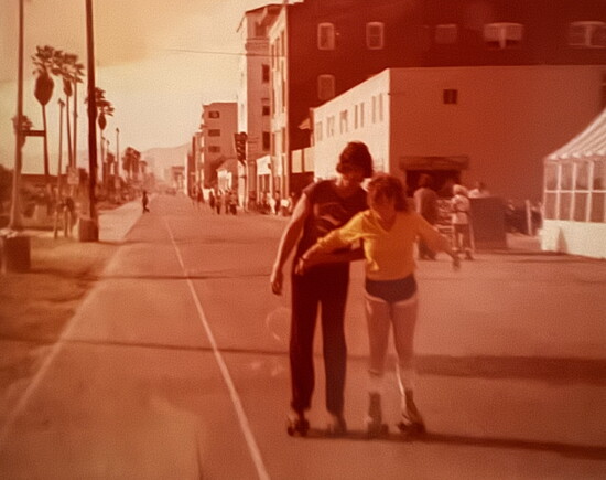 Rollerskating Venice Beach, CA with Steven Bauer