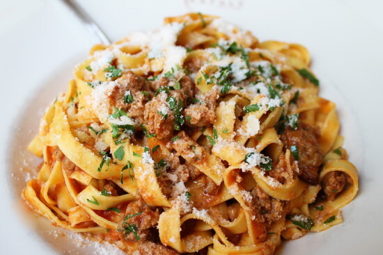 Sea Salt's Tagliatelle Wagyu Beef Bolognese