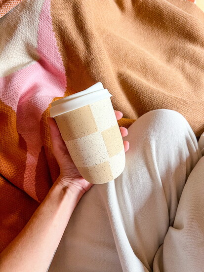 Rockwater Pottery travel mug