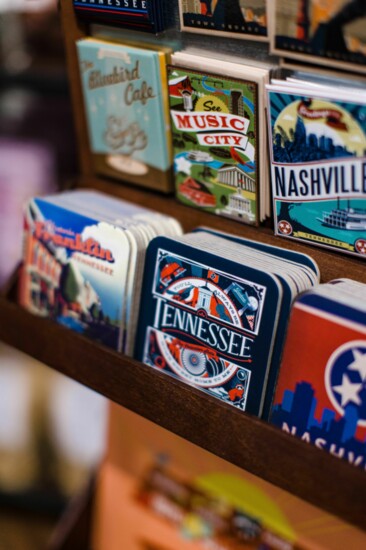 Spirit of Nashville Coasters; $2.25, Spirit of Nashville Magnets; $4.95