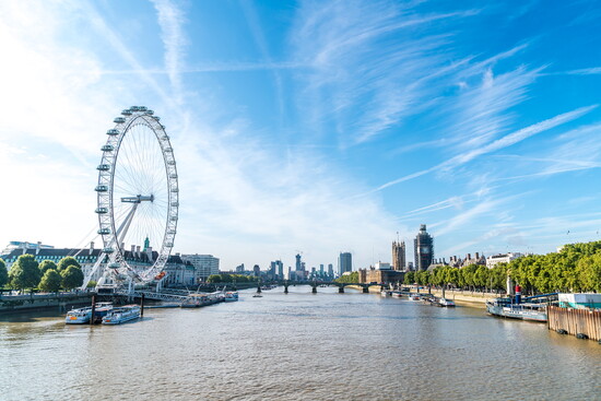 The London Eye.