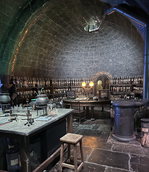 A set on the Warner Bros. London studio tour.