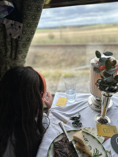 Views of the English countryside on our British Pullman excursion.
