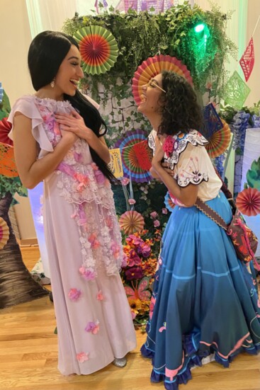 Acting character Encanto shares a life with fellow Disney princess.