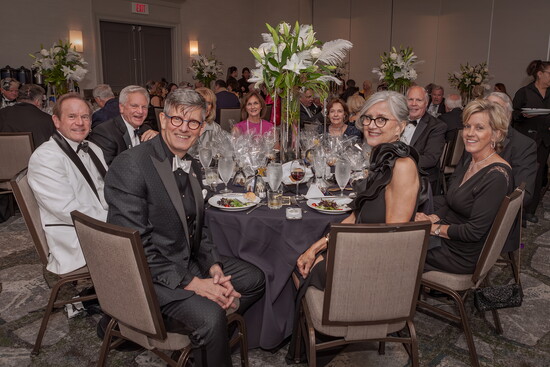Bob Hagan, Platinum Sponsor table with former Mayor Kurt Wilson and City Council member Allen Sells 