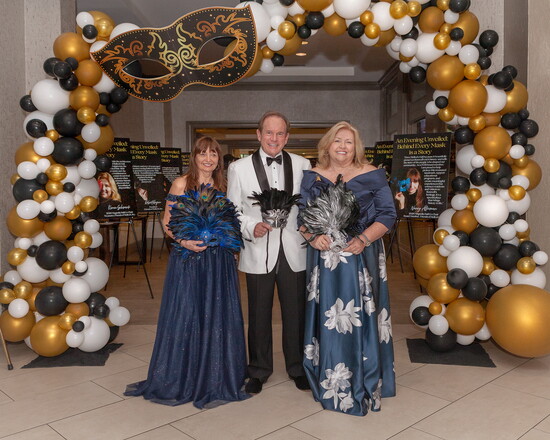 Nancy Alterman, Co-Chair; Bob Hagan, President Friends of Bulloch Inc; Karen Schwank, Co-Chair