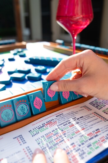 Variations on Mahjong pieces, die, lines and hands keep the enthusiasm fresh and fun.