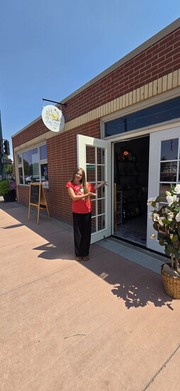 French doors invite people into an experience..