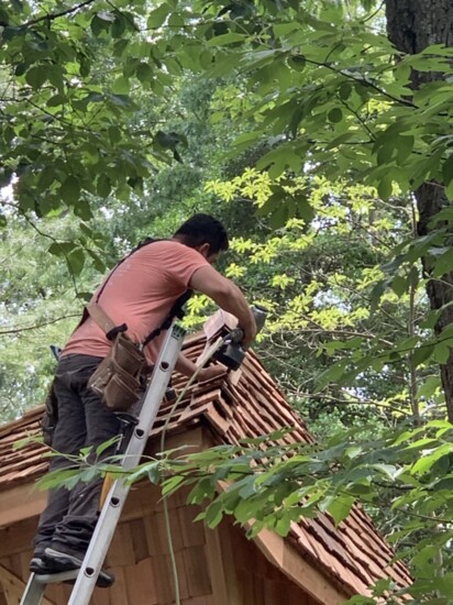 Installing Shake Shingles