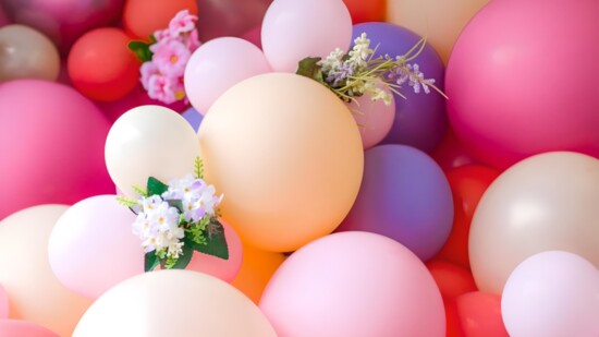 Balloons can help any event feel more festive. 