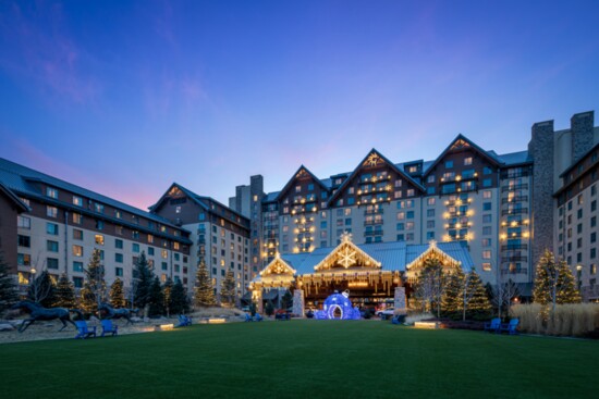 The Gaylord Rockies Dressed up for the Season