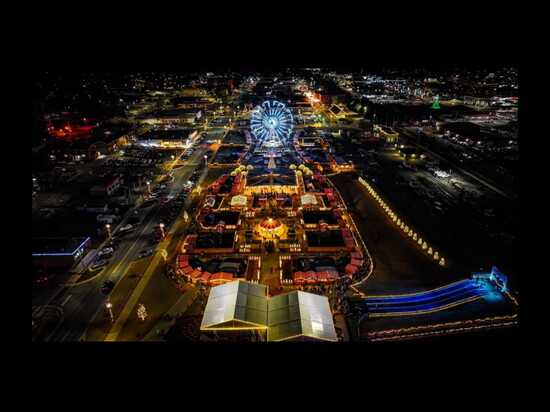 "The best outdoor holiday light display I’ve ever seen is right here in my hometown — Cullman Christkindlmarkt," said Nick Payne. 