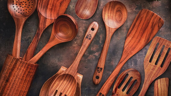 Made from premium teak wood, Woodenhouse utensils are environmentally friendly and allow for scratch-free cooking. They are available online and on Amazon.