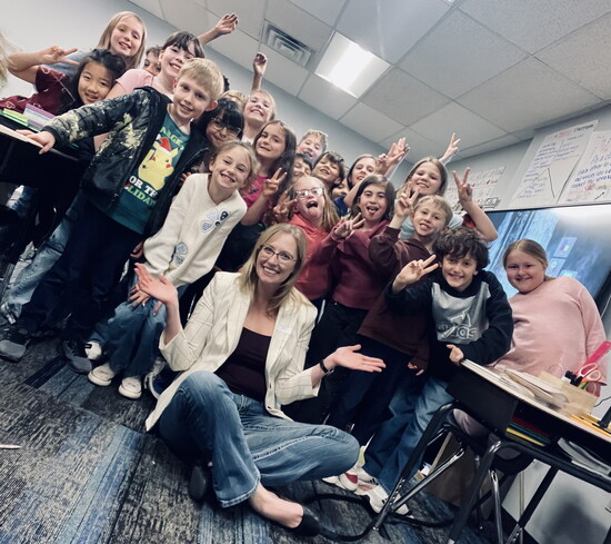 Lauren with Vanderhoof Elementary for Red Cross America 2026