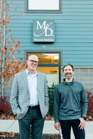 Dr. Mac Donell (l) and Dr. Ingrassia (r) look forward to bringing  a more collaborative and next level concierge type medicine to more people.