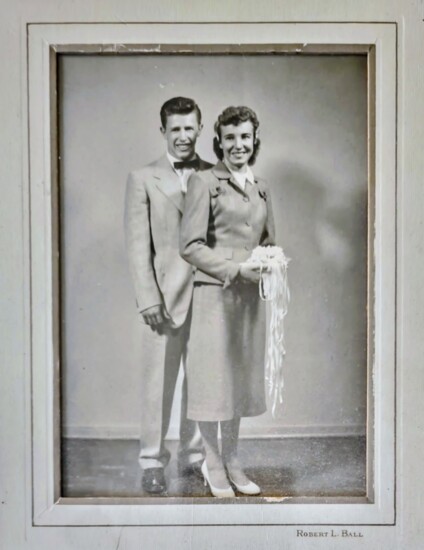 Don and Grace's Wedding Photo from 1953
