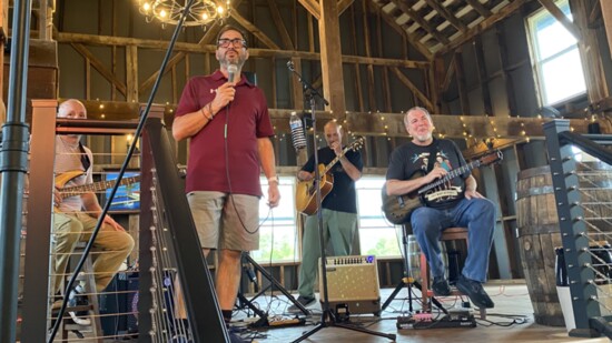 Ray Hosts a Loudoun Cares Barn Party