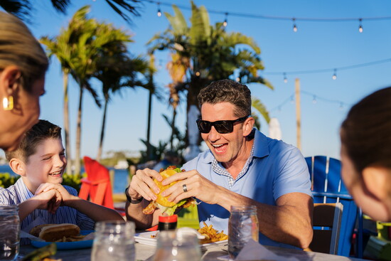 River Deck Tiki Bar & Restaurant - Photo credit: New Smyrna Beach Area Visitors Bureau