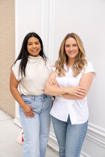 Camila Guerrero Suasnavas and Sabrina Chateauvert, co-founders of Serein Wellness Co.