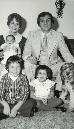 Carol Jo Lubick, Sonny Lubick, Marc Lubick, Matt Lubick, and Michelle Lubick Boyle
