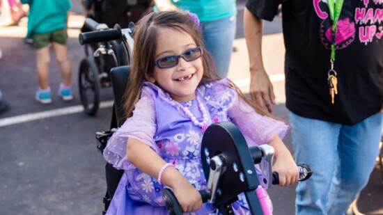 Mariah's Miracle recipient Ruthie at last year's Pancake Breakfast