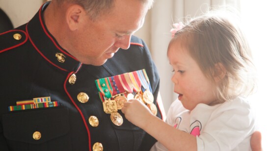 Kyle and his niece Shelby