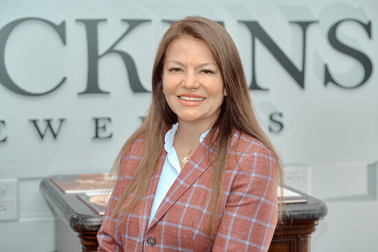 Emilia (“Emmi”) Brito, Dickens Jewelers Pearl Master and Gemstone Specialist