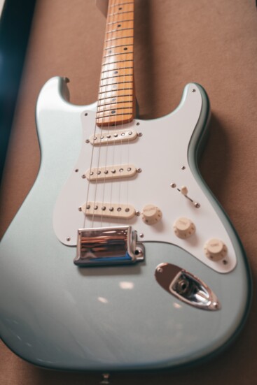 Select items, including this Fender Stratocaster are available for purchase at Arbor Music 