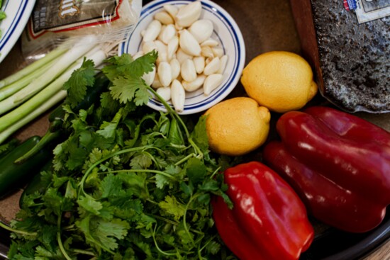 Only the freshest ingredients are used in food preparation 