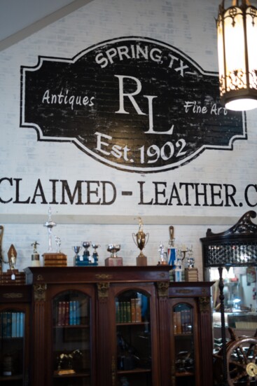 Reclaimed Leather, Old Town Spring, Texas