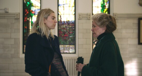 PIECES OF A WOMAN: (L to R) Vanessa Kirby as Martha, Ellen Burstyn as Elizabeth © Netflix Studios