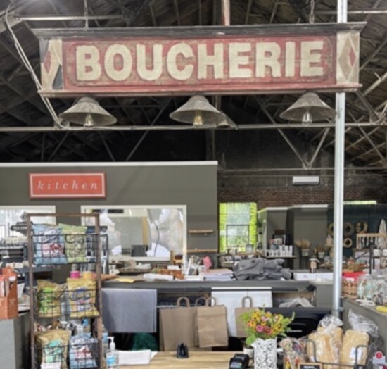 Boucherie is Butcher in French 
