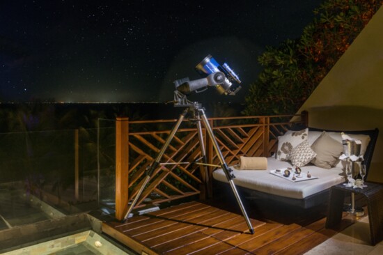 Astronomy Night on a Grand Class Suite terrace