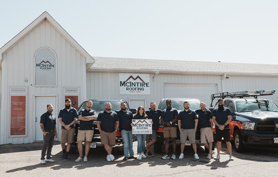 At McIntire Roofing, the crew is always ready - with a customer-first focus leading the way.