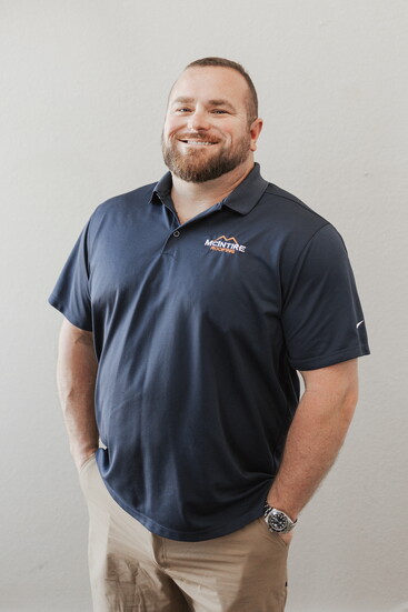 Dustin McIntire, Owner of McIntire Roofing.