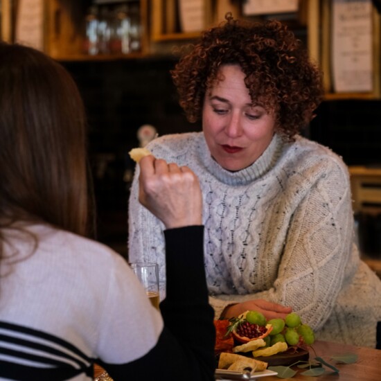  Elizabeth Philbrick, co-owner of EsoTerra Ciderworks discusses the art of charcuterie.  