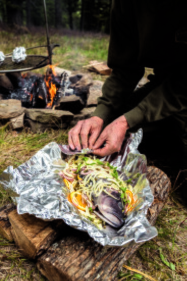 Grilled Whole Fish In Foil