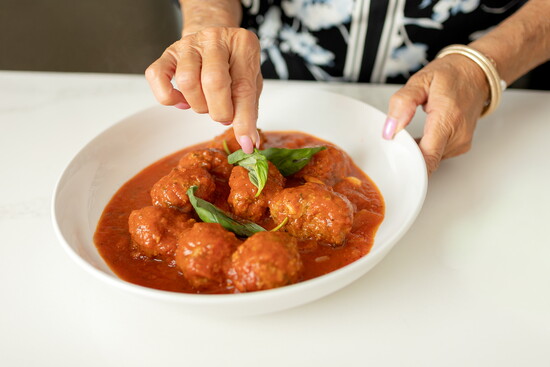 Antoinette’s meatballs