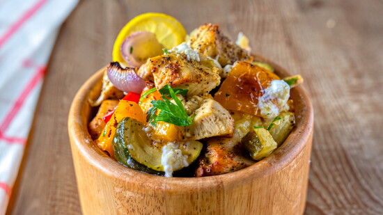 Featured image for Mediterranean Chicken & Vegetables
