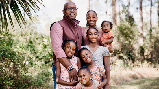 Drs. Kanema and Drew Clark & family