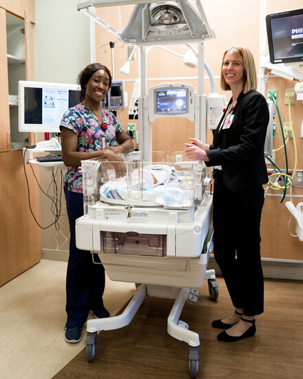 Members of the Women's & Children's Services team