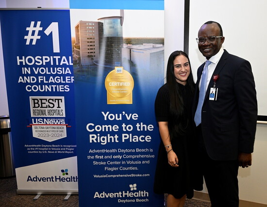 Nika Hosseini, Foundation Board Chair, and Dr. David Sinclair