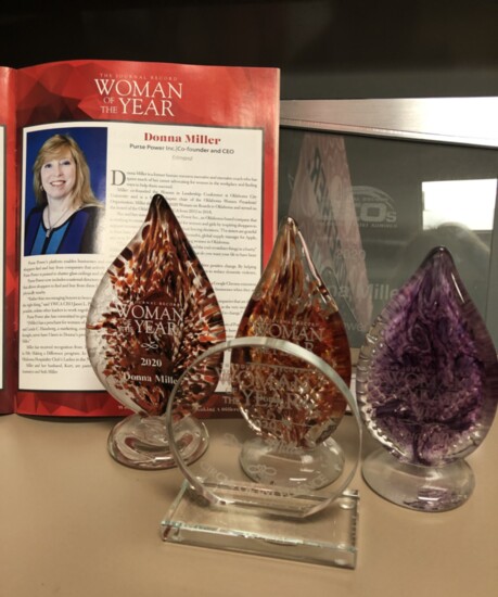 Donna's Journal Record Woman of the Year awards