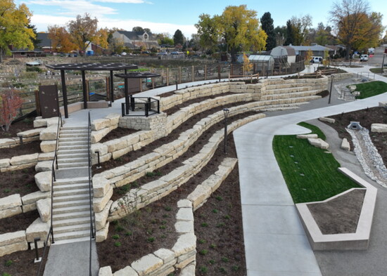 Garrison Garden Paseo. Photo by: City of Arvada