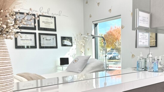 Jurgita's beautiful and relaxing studio.