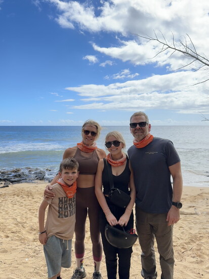Exploring the scenery of Hawaii was a Thanksgiving memory last year.