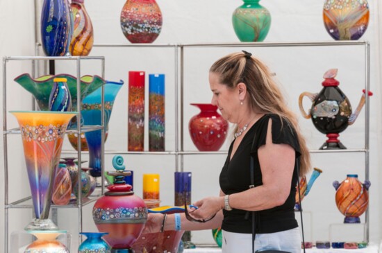 Find glassware, ceramics, and other mediums from the most talented artists on the planet. Photo courtesy visitthewoodlands.com.