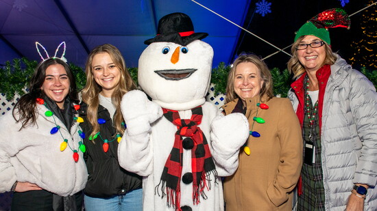 Walnut Creek Downtown team with Frosty.
