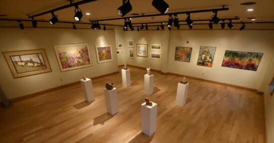 The Perkinson Center's main gallery