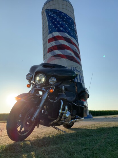 So much to see from behind the handlebars of a Harley.  Beautiful open roads and scenery, just a quick ride outside of town.